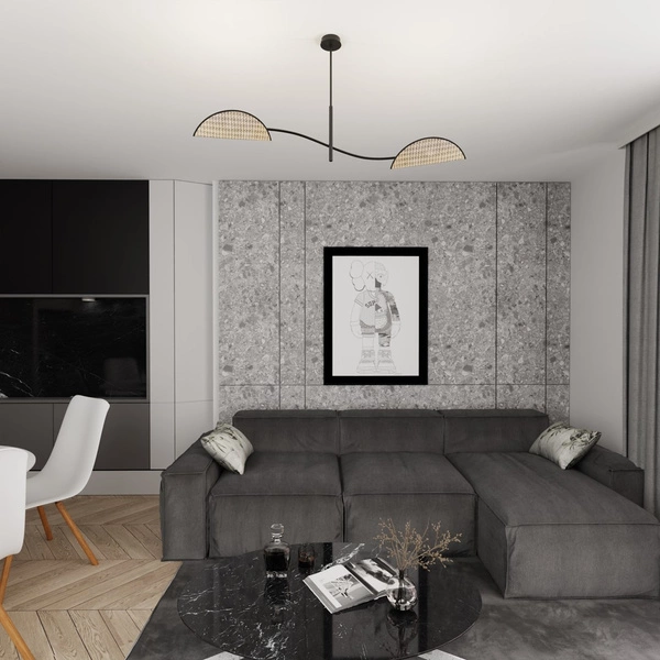 Lampa sufitowa Emibig LOTUS 2 BL NATURAL 1463/2