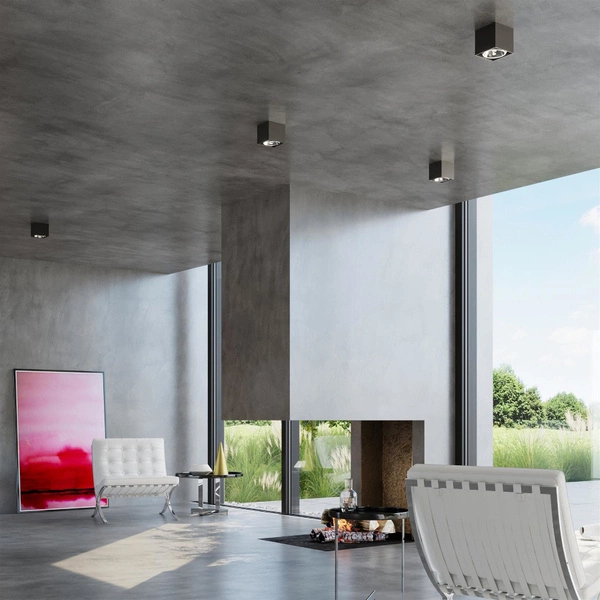 Plafon BLAKE, SL.0700, czarny, 1x40W GU10/ES111