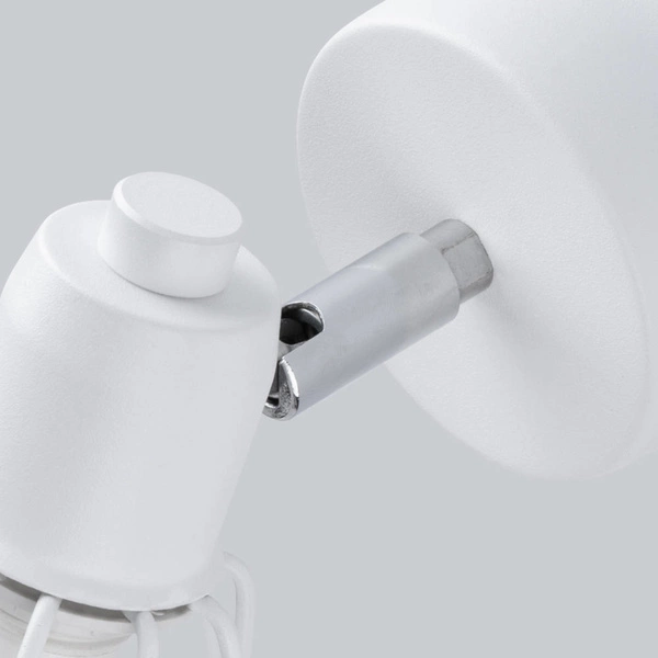 Kinkiet ARTEMIS 1, biały/chrom, 1x40W E14, SL.1102