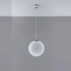 Lampa wisząca Sollux UGO 30  Stal, Szkło, Biały, 60W, SL.0264