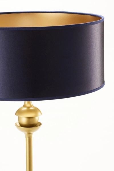 Klasyczna Lampa biurkowa KASZMIR wys. 54cm 1xE27 15W IP20 | złoty połysk