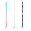 Muzyczna lampa stojąca RGB TUYA 10W 5V DIMM + Pilot wys.150 cm | Biały
