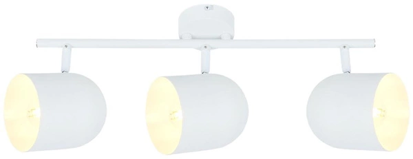 Nowoczesna lampa sufitowa AZURO listwa 93-63267 biała 3xE27