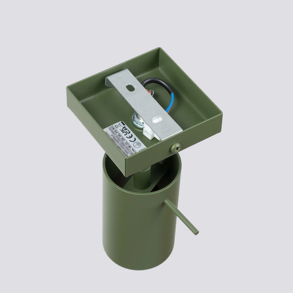 Kinkiet RING zielony oliwkowy