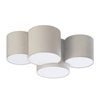 Nowoczesna lampa sufitowa MONA NATURE 6592 4xE27 | beżowy 6592