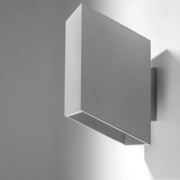 Kinkiet TUNNEL, Aluminium, Szary, G9 40W, SL.0377