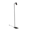 Lampa podłogowa MONO 120cm GU10 | czarny/złoty 7717
