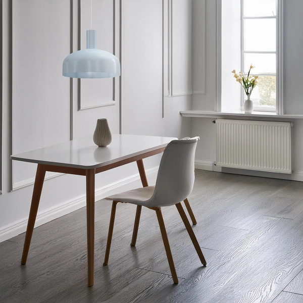 Lampa wisząca VISBY BŁĘKITNY 1xE27