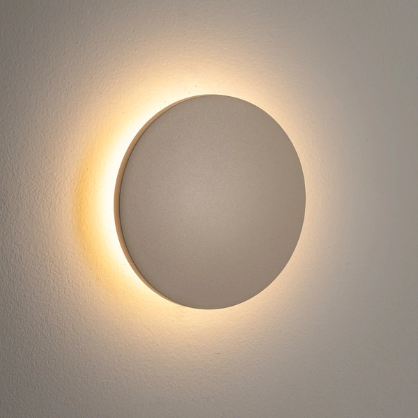 Zewnętrzny kinkiet ARIA LED S 6W 3000K 370lm szer.13.5cm IP54 | Sand 11563