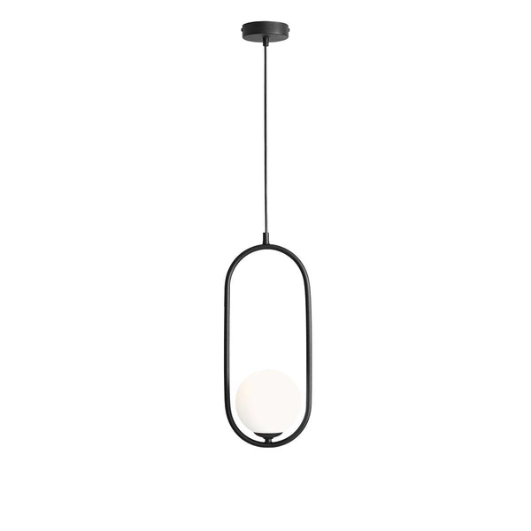 Aldex Lampa wisząca RIVA 1086G1, czarny/biały, 1x40W E14