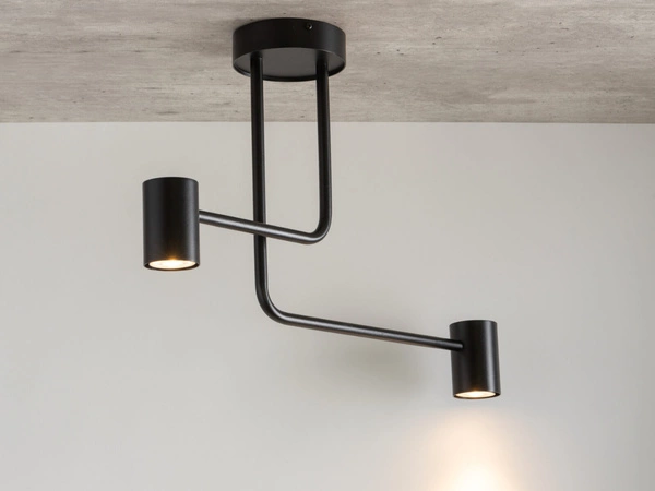 Lampa Sigma LUIS 2 plafon czarny 33418