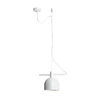 Aldex Lampa wisząca BERYL 976G, biała, 1x60W E27