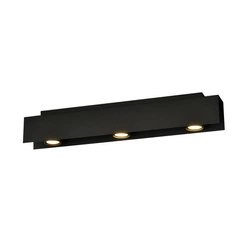 Lampa sufitowa Emibig KENNO 3 Czarny 1141/3