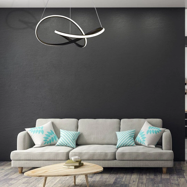 Lampa wisząca CAPPIO, ML6771, czarna, 36W LED, barwa neutralna 4000K