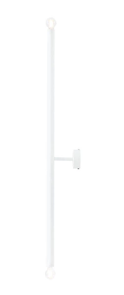 Aldex Kinkiet TUBO 2 LONG, 1072D_L, biały, 2x40W E14