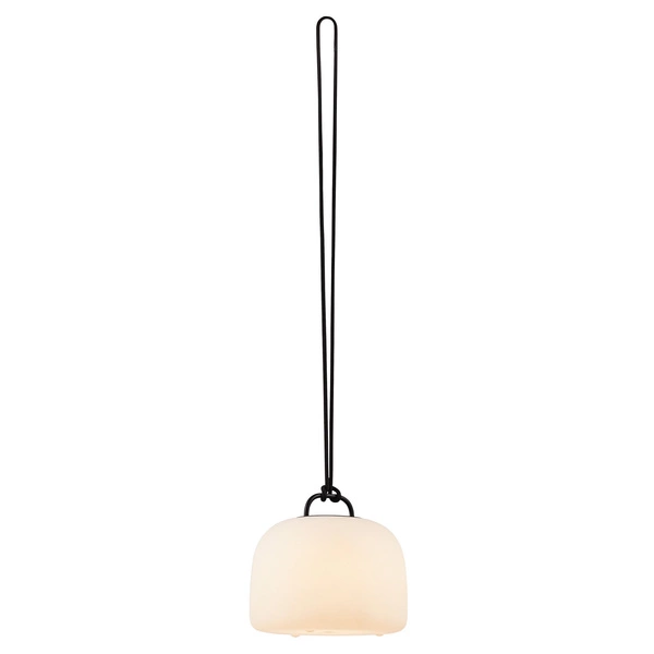 Lampa z przenośna na akumulator KETTLE LED 2700K Biała ciepła Plastik | Biały