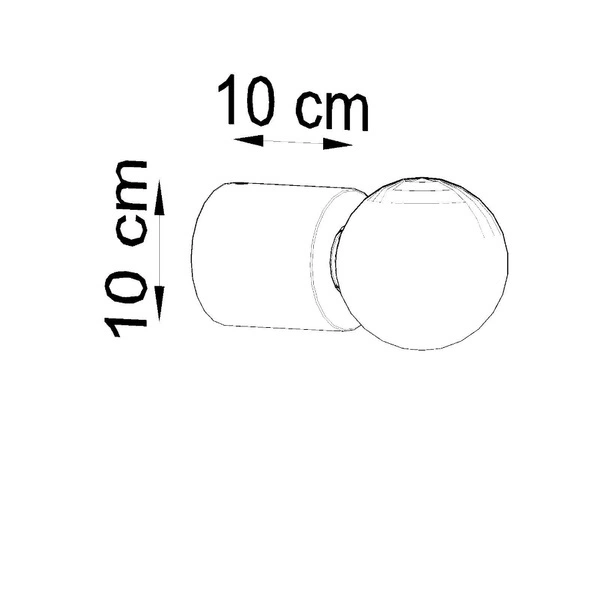 Kinkiet SALGADO, SL.0673, naturalne drewno, 1x60W E27