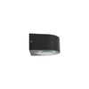 Kinkiet NEL LED II wys.6cm szer.9.5cm 2x5W 3000K 880lm IP54 | Czarny