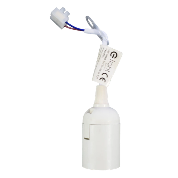 Oprawka budowlana E27 + kostka