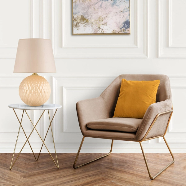 SANTANA ECRU LAMPKA NOCNA 1 PŁ 5591