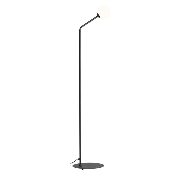 Aldex Lampa podłogowa PURE 1064A1, czarna, 1x40W E14