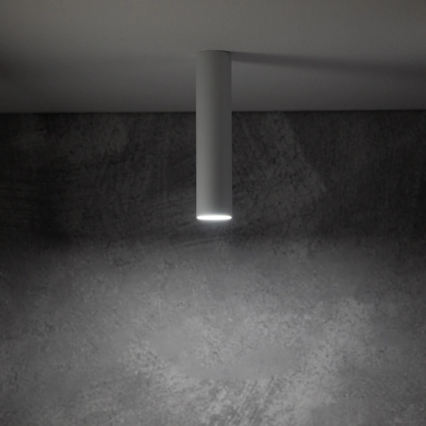 Lampa sufitowa FOURTY WHITE S 18,5cm miniGU10 | biały 10734