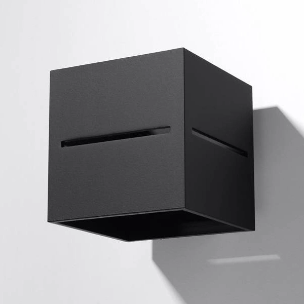 Nowoczesny kinkiet LOBO SL.0204 Czarny 1xG9