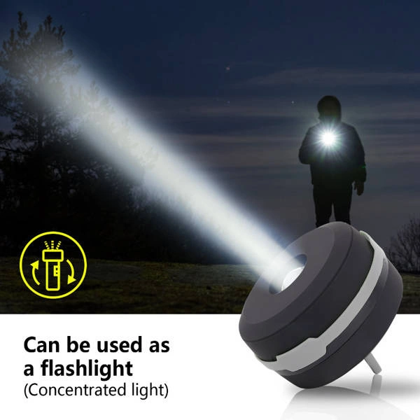 Lampka kempingowa latarka LED na baterie 1.4W 7000K