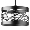 Lampa wisząca MODUŁ FREZ czarna 30cm