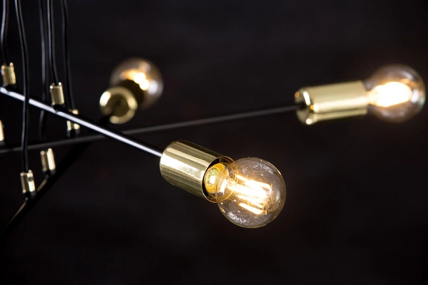 Lampa wisząca Emibig VESIO 4 Czarny 785/4