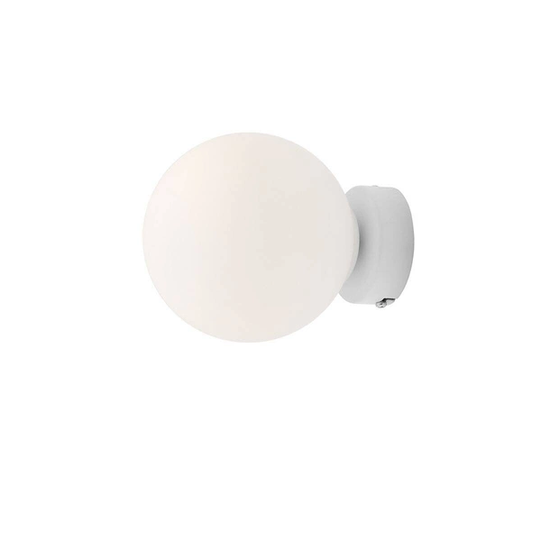Aldex Kinkiet BALL 1076C_S, 14 cm, biały, 1x40W E14