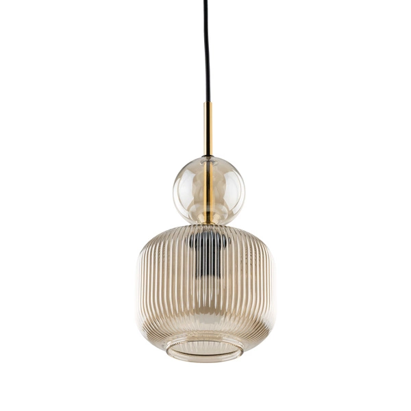 SOPHIA COGNAC LAMPA WISZACA 1XE14