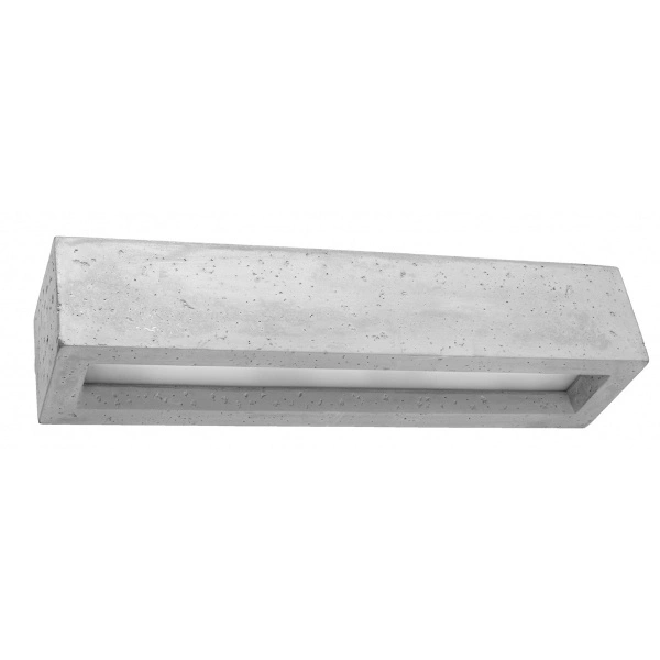Betonowy kinkiet VEGA 50 SL.0993 szary 2xE27