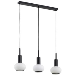 Lampa wisząca ALFA ZEBRA CZARNO-BIAŁA 3xE14 70cm | 62309