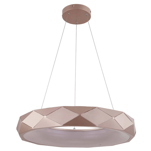 Lampa wisząca REUS, złota, 36W LED, barwa neutralna 4000K