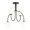Lampa sufitowa Emibig ARCHI 4A BL OPAL 1288/4A