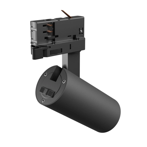 ANDROMEDA PRIME NA SZYNOPRZEWÓD 3F CCT 8W 230V 25st IP20 śr. 54x109x160mm CZARNY SPECTRUM