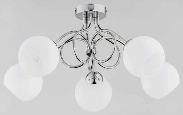 Lampa sufitowa ALFA MILA CHROM 5xE27 53cm | 28125