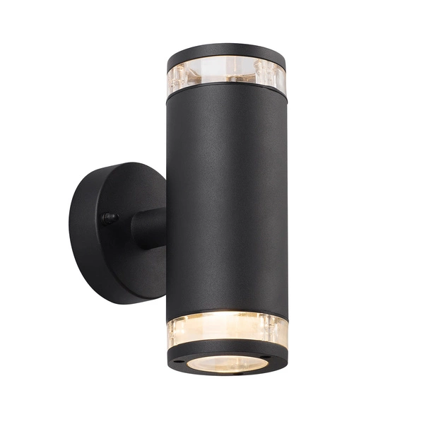 Kinkiet BIRK GU10 28W Aluminium | Czarny