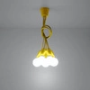 Lampa Wisząca DIEGO 5, PCV Żółta, E27 5 x 60W, SL.0580