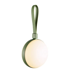 Lampa z przenośna na akumulator BRING LED 2700K Biała ciepła Plastik | Biały