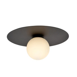 Lampa sufitowa Emibig SOLAR 1 Czarny/OPAL 1127/1