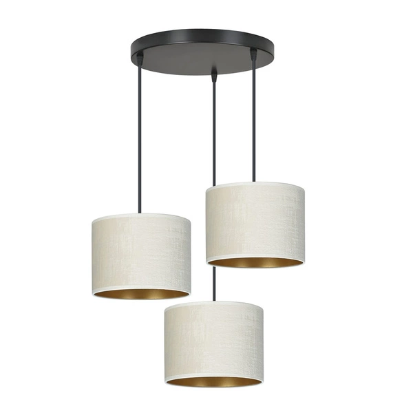 Lampa wisząca Emibig HILDE 3 BL PREMIUM Biały 1052/3PREM