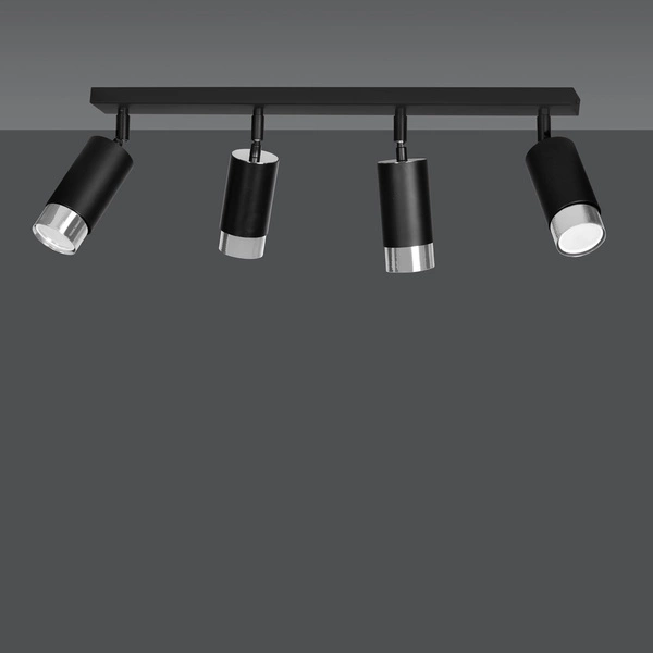 Lampa sufitowa Emibig HIRO 4 BL/CHROME 964/4