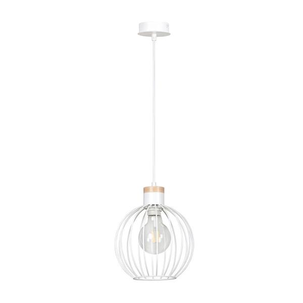 Lampa wisząca Emibig BARBADO 1 Biały 755/1
