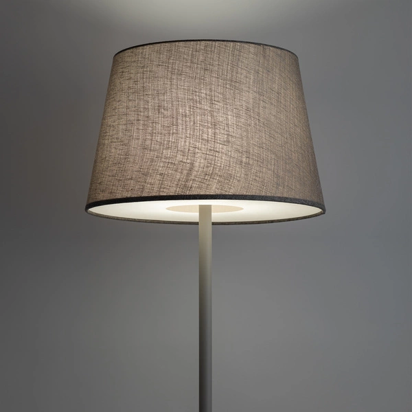 Lampa podłogowa TUTOIA E27 wys.163cm szer.46cm kabel200cm | Beż-Silk gray 11683