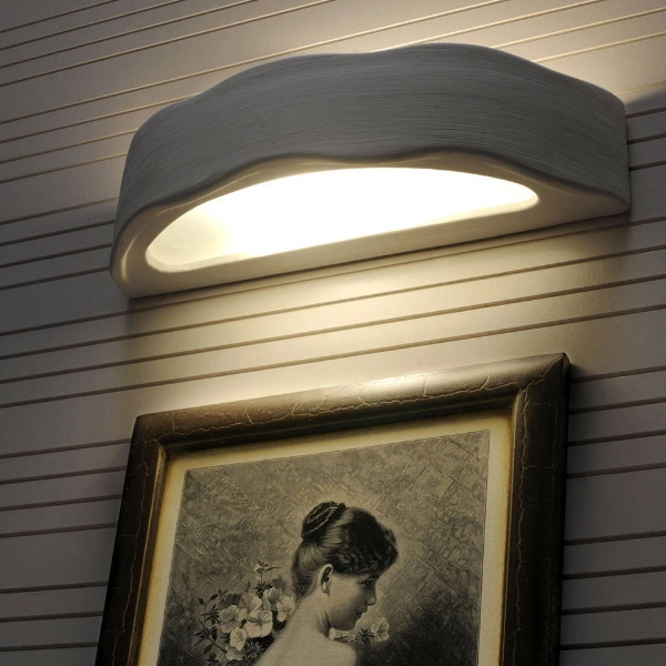 Nowoczesny Kinkiet Ceramiczny DRACO SLA.0163 szer. 10 cm