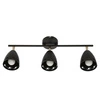 Lampa sufitowa COTY listwa 93-67173 czarna 3xE14