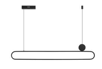 Azzardo NICODEMO PENDANT CCT DIMM BK + REMOTE CONTROL 5450