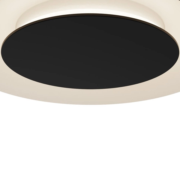 Lampa sufitowa Piattino Czarny 30W LED 3000K-4000k-6000K